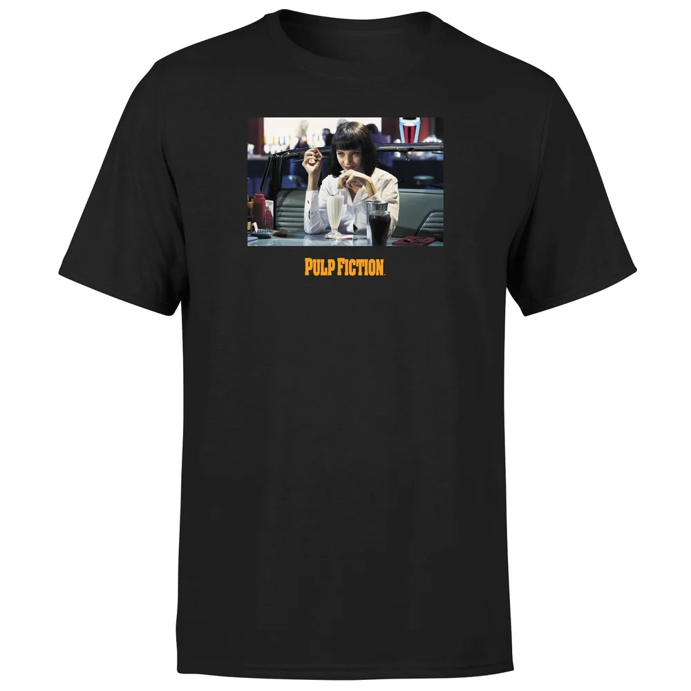 Pulp Fiction Mia Wallace Unisex T-Shirt - Black - S - Noir Image 1