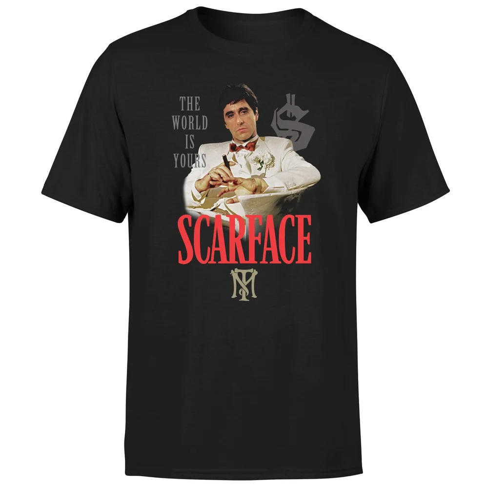 Scarface The World Is Yours Unisex T-Shirt - Black - S - Noir Image 1