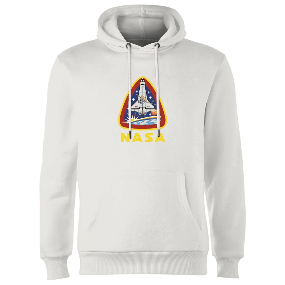NASA Satellite Hoodie - White - S - Blanc Image 1