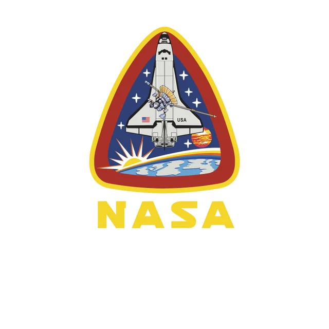 NASA Satellite Hoodie - White