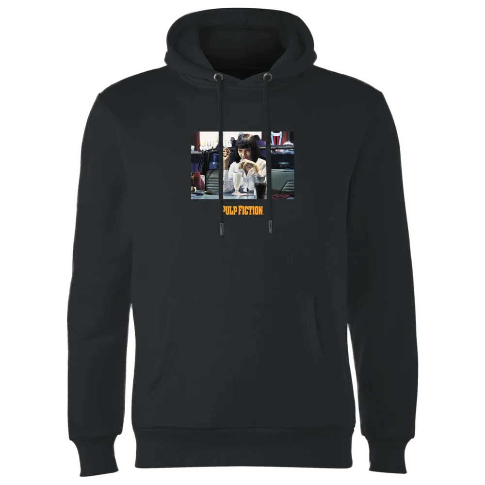 Pulp Fiction Mia Wallace Hoodie - Black - S - Noir Image 1