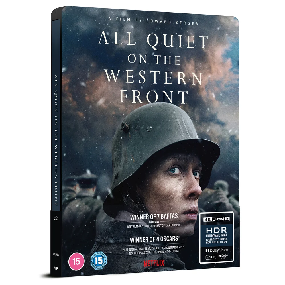 All Quiet on the Western Front 4K Ultra HD & Blu-Ray Steelbook Image 1