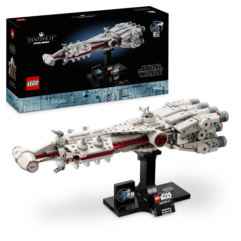 LEGO Star Wars Tantive IV Model Vehicle Set for Adults 75376 Image 1