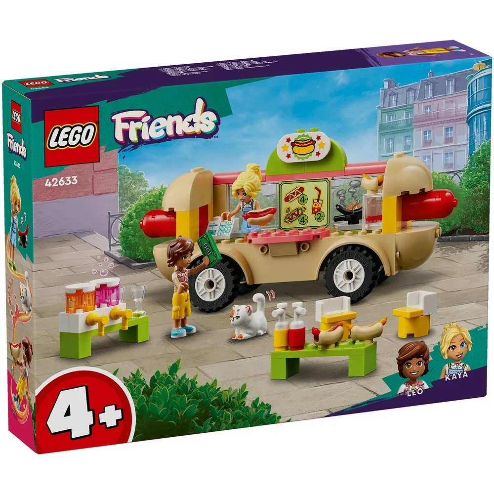 LEGO Friends Hot Dog Food Truck Toy 4+ Vehicle Set 42633 Image 1