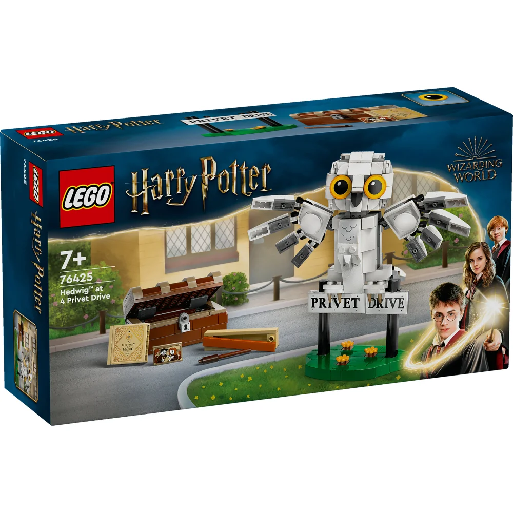 LEGO Harry Potter Hedwig at 4 Privet Drive Fantasy Toy for Kids 76425 Image 1