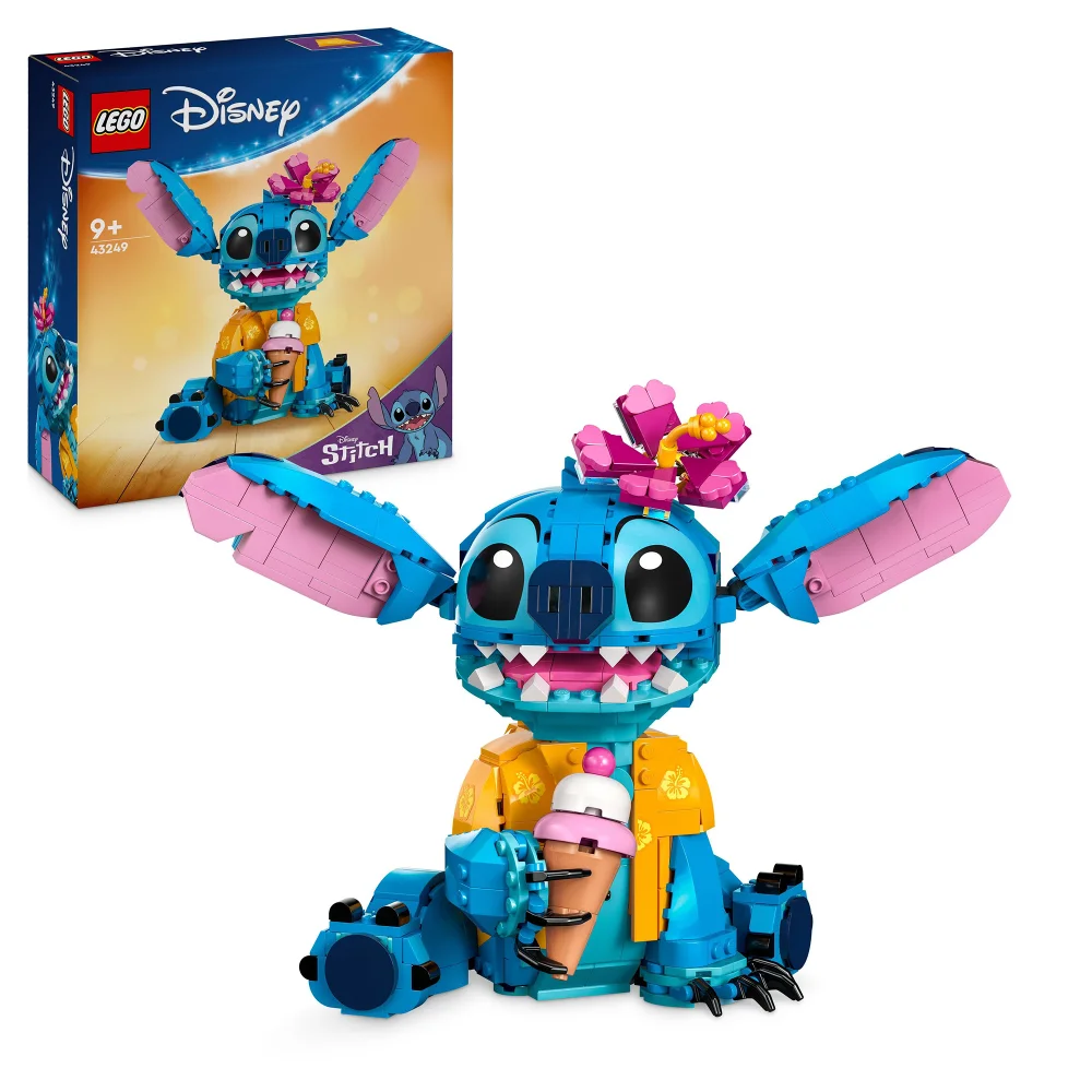 LEGO | Disney Stitch Buildable Kids’ Toy Playset with Ice-Cream Cone 43249 Image 1