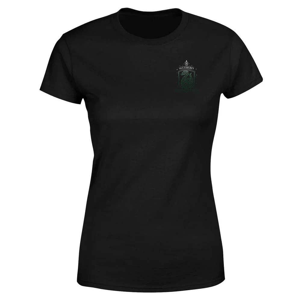Harry Potter Ombré Slytherin Sigil Women's T-Shirt - Black - XS - Noir Image 1