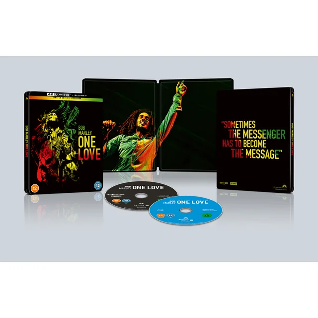 Bob Marley: One Love 4K Ultra HD SteelBook (Includes Blu-ray)