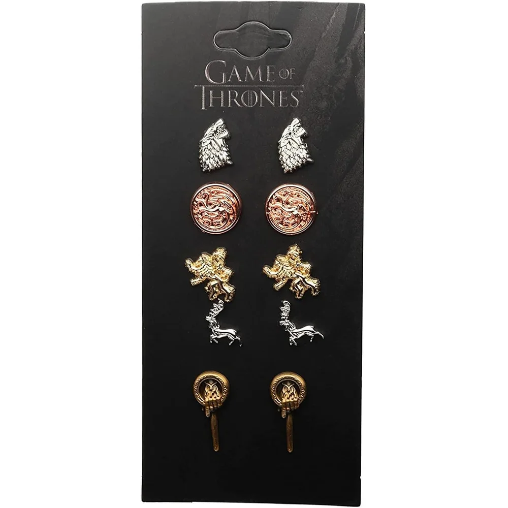 SalesOne Game Of Thrones Sigils Stud Earring Set Image 1