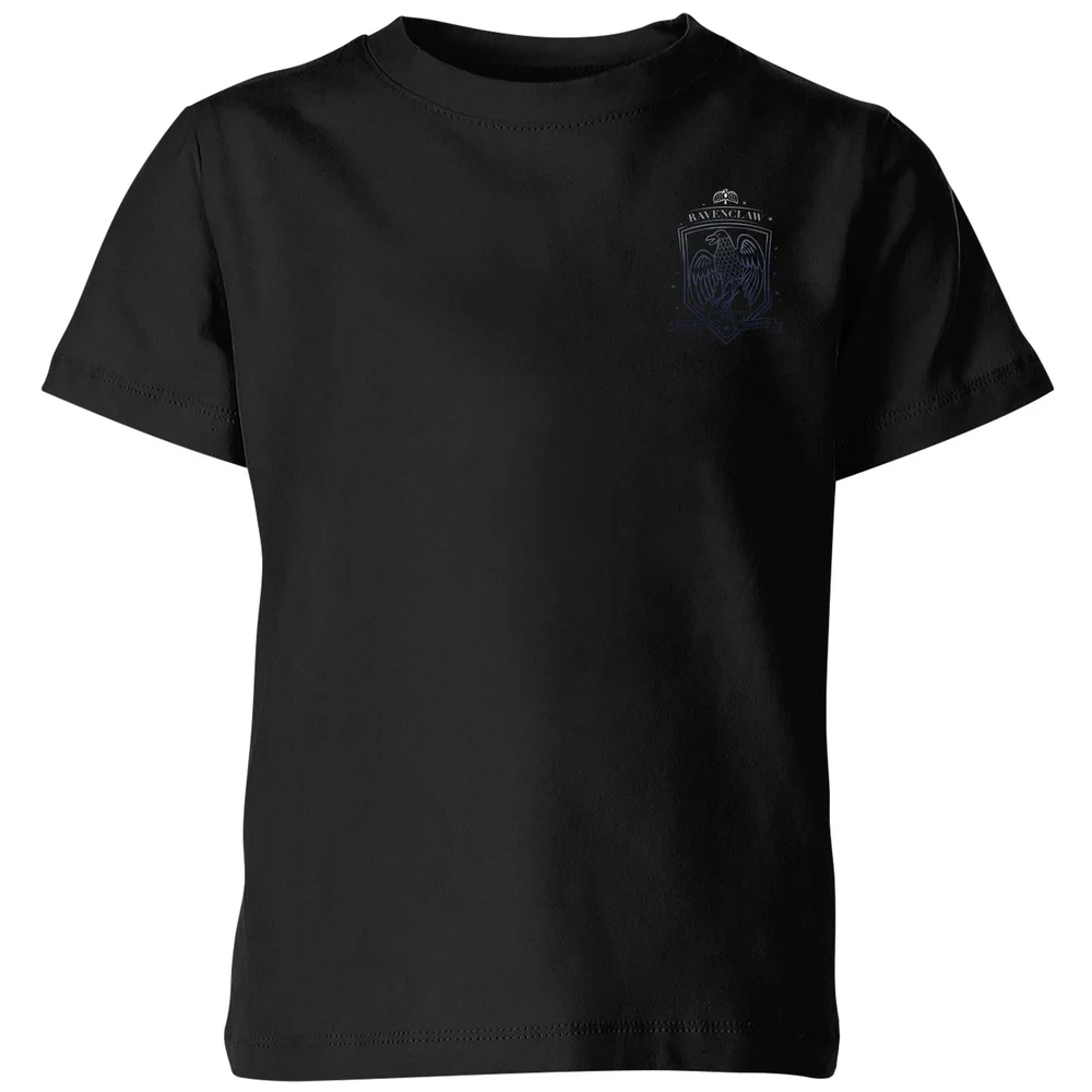 Harry Potter Ombré Collection 2022 Ombré Ravenclaw Sigil Kids' T-Shirt - Black - 7-8 ans Image 1