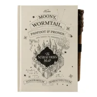 Harry Potter The Marauder's Map Optically Variable Ink Premium A5 Notebook