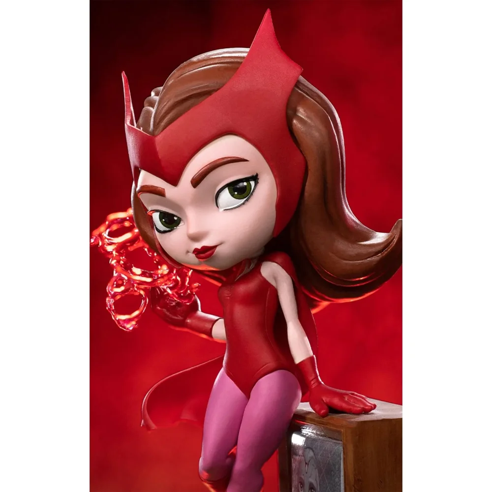 Iron Studios Wanda (Halloween Version) Marvel Wandavision Minico Figure (18cm) Image 1