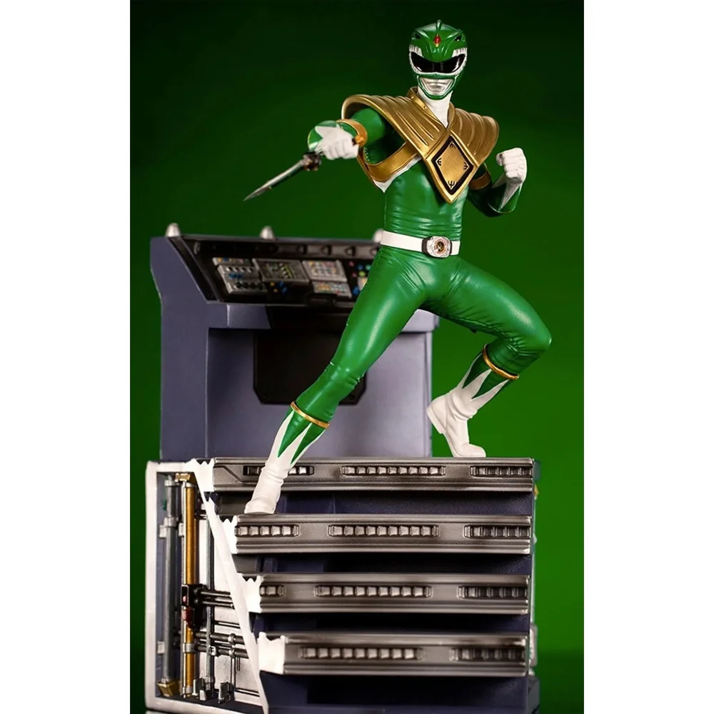 Iron Studios Green Ranger BDS Mighty Morphin Power Rangers Art Scale 1/10 Collectible Statue (22cm) Image 1