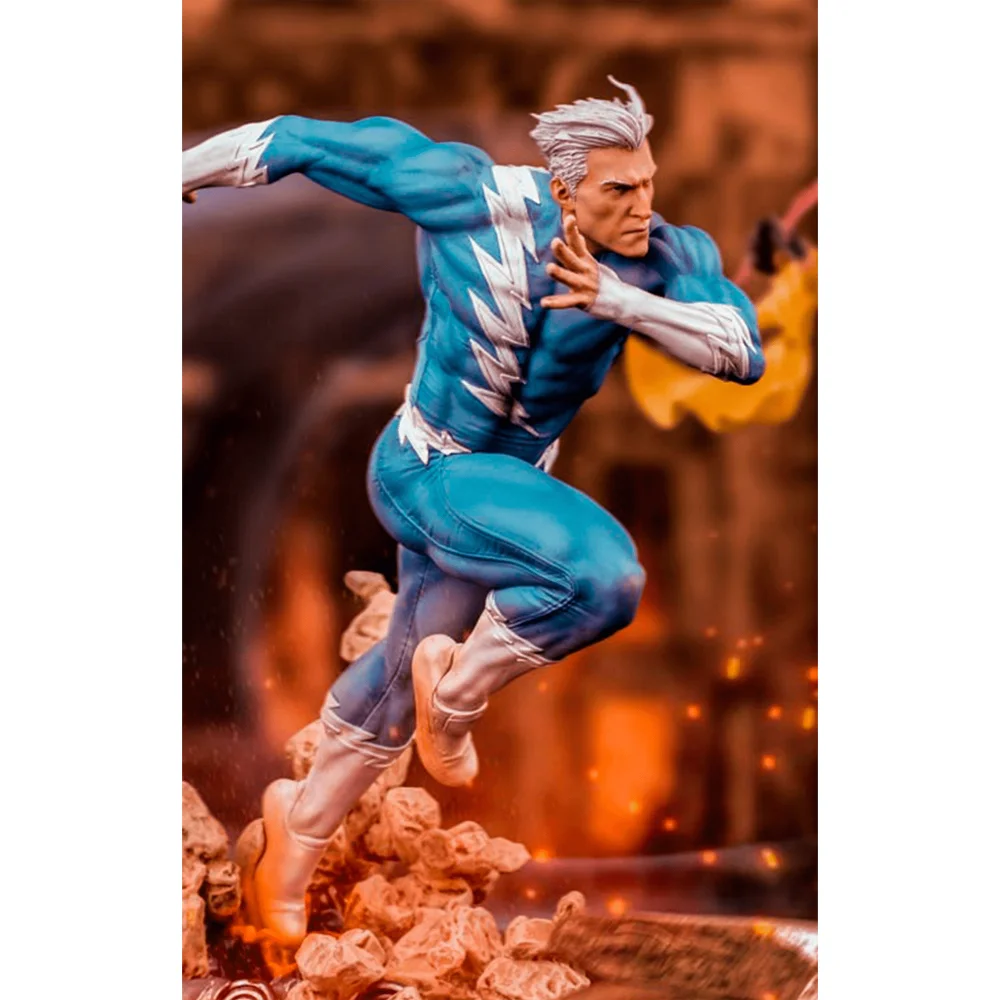 Iron Studios Quicksilver BDS Marvel Comics Art Scale 1/10 Collectible Statue (21cm) Image 1