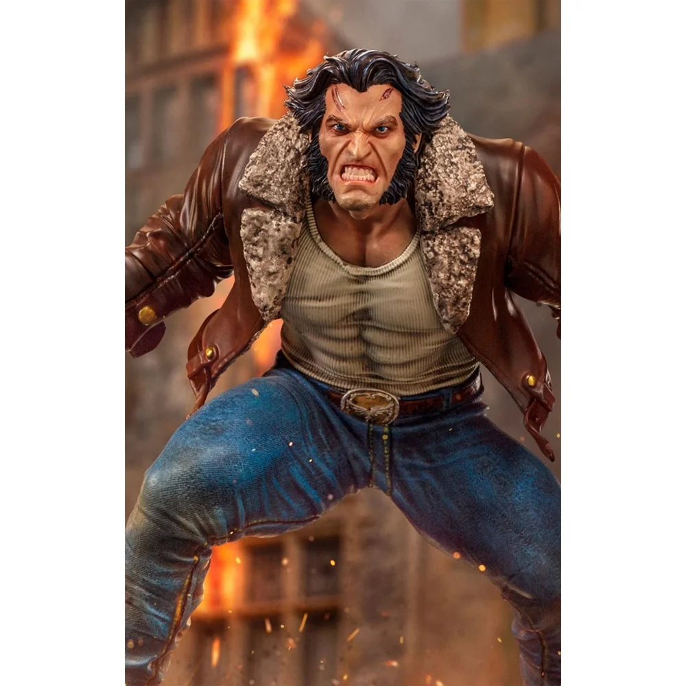 Iron Studios Logan BDS X-Men Marvel Comics Art Scale 1/10 Collectible Statue (20cm) Image 1