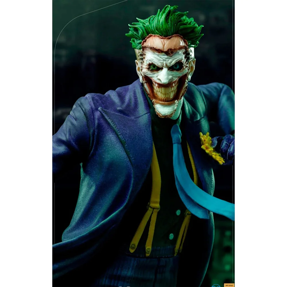 Iron Studios The Joker Deluxe DC Comics Art Scale 1/10 Collectible Statue (23cm) Image 1