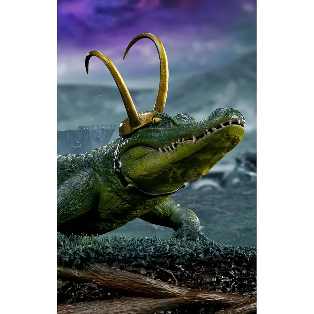Iron Studios Alligator Loki Loki Art Scale 1/10 Collectible Statue (10cm) Image 1