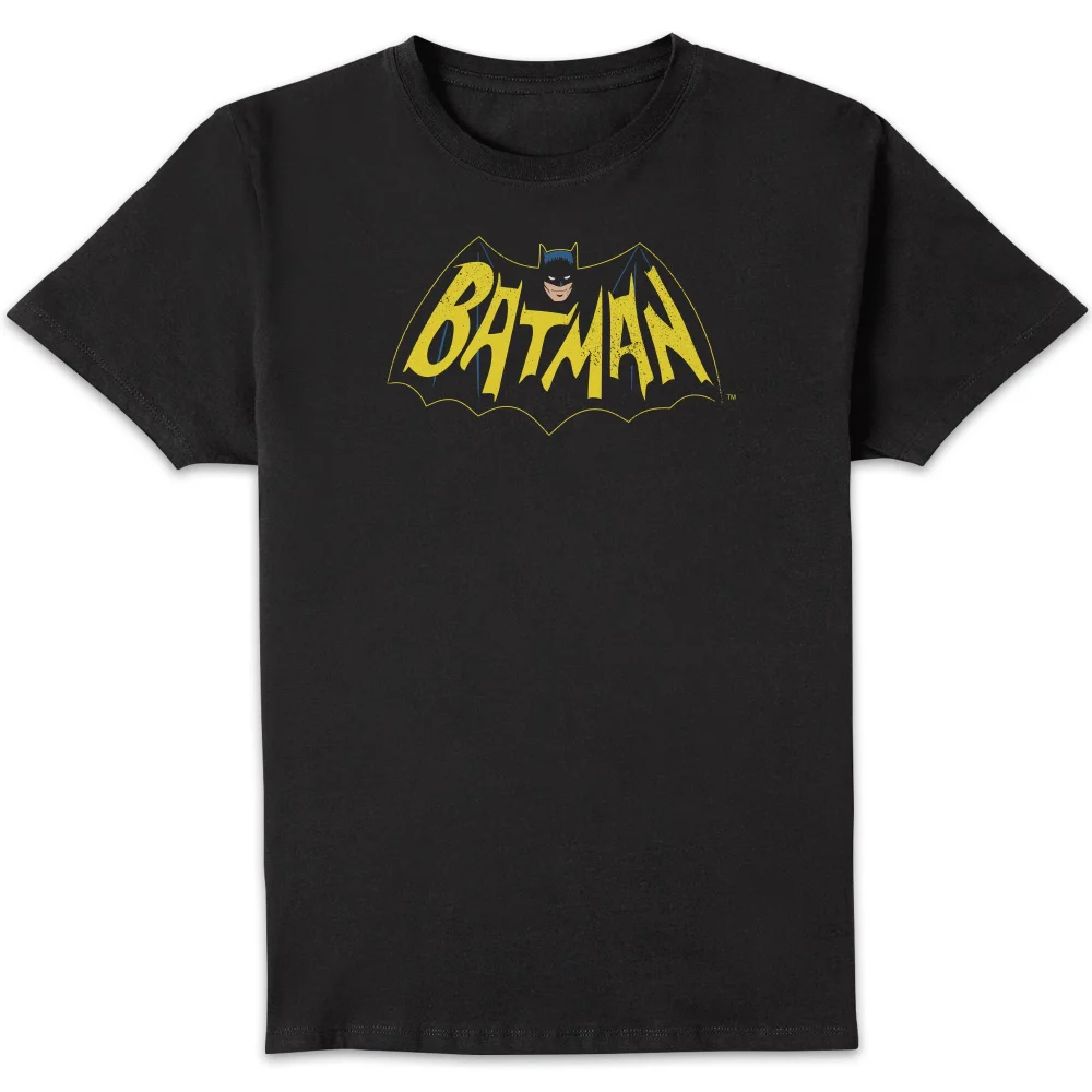 Batman '66 Vintage Blk Men's T-Shirt - Black - L Image 1
