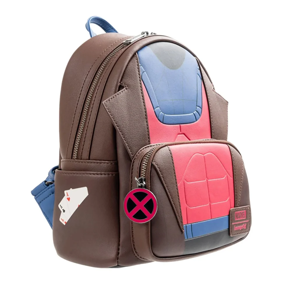 Loungefly Marvel X-Men Gambit Cosplay Mini Backpack Image 1