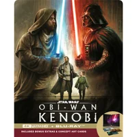Star Wars Obi-Wan Kenobi SteelBook 4K Ultra HD & Blu-ray (Disney+ Original includes ArtCards) - undefined undefined