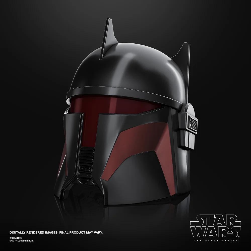 Hasbro Star Wars The Black Series Moff Gideon Premium Electronic Helmet with Light FX, Adult Roleplay Item Image 1