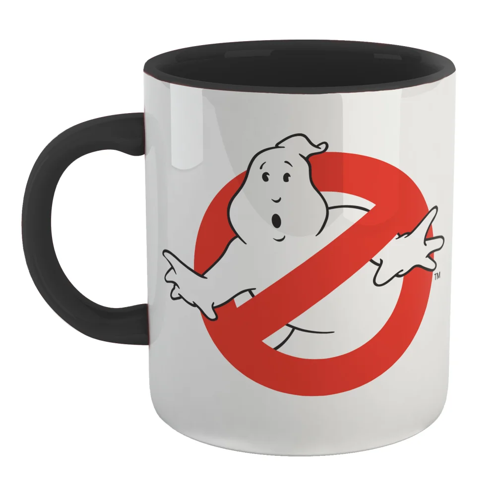 Ghostbusters Logo Mug - Black Image 1