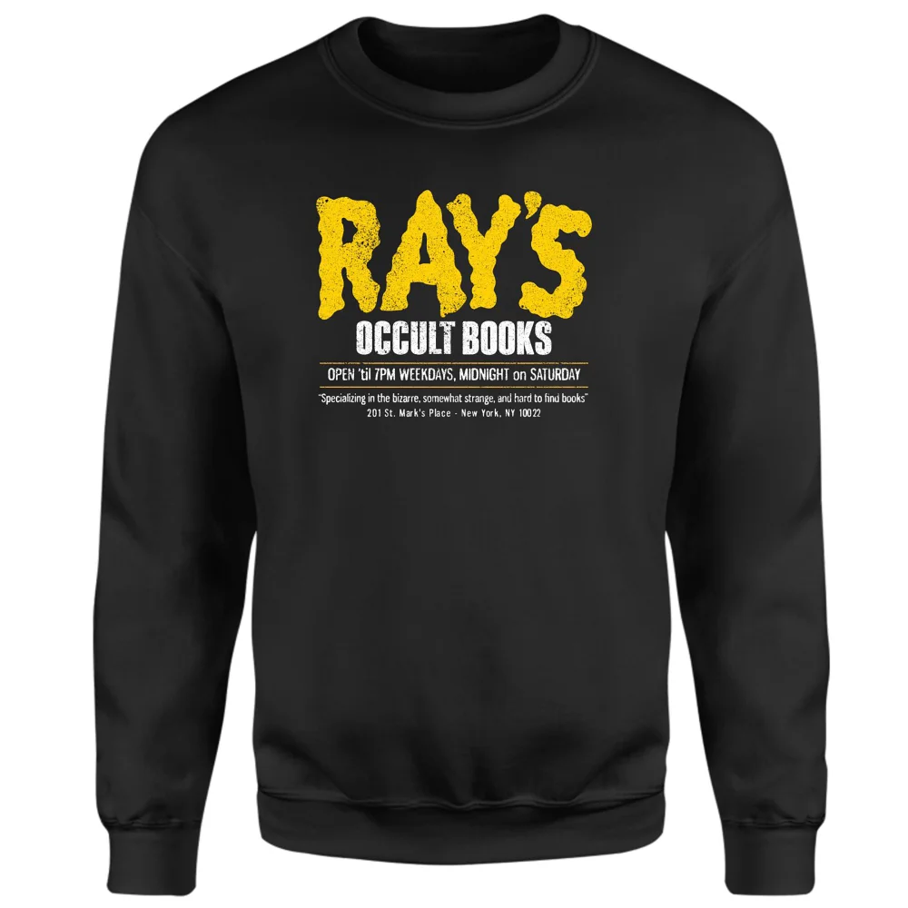 Ghostbusters Ray's Occult Books Sweatshirt - Black - XS Image 1