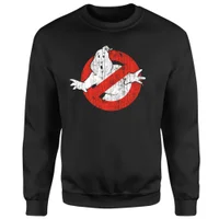 Ghostbusters Vintage Classic Logo Sweatshirt - Black - undefined undefined