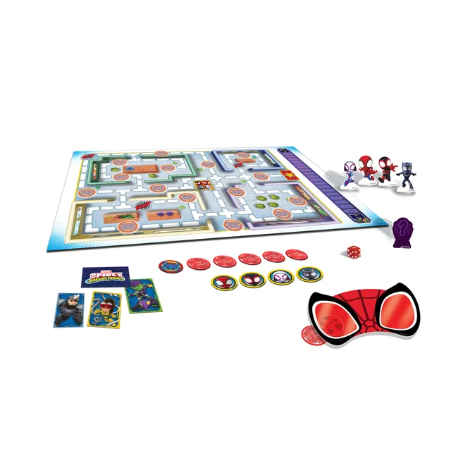 Spidey Panic At The Museum Board Game