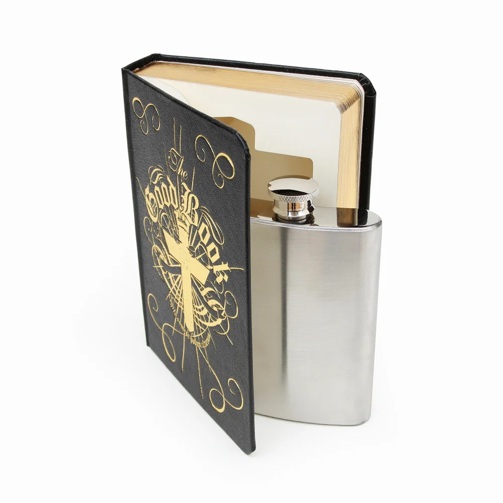 SIMPLE FLASK IN A BOOK Image 1