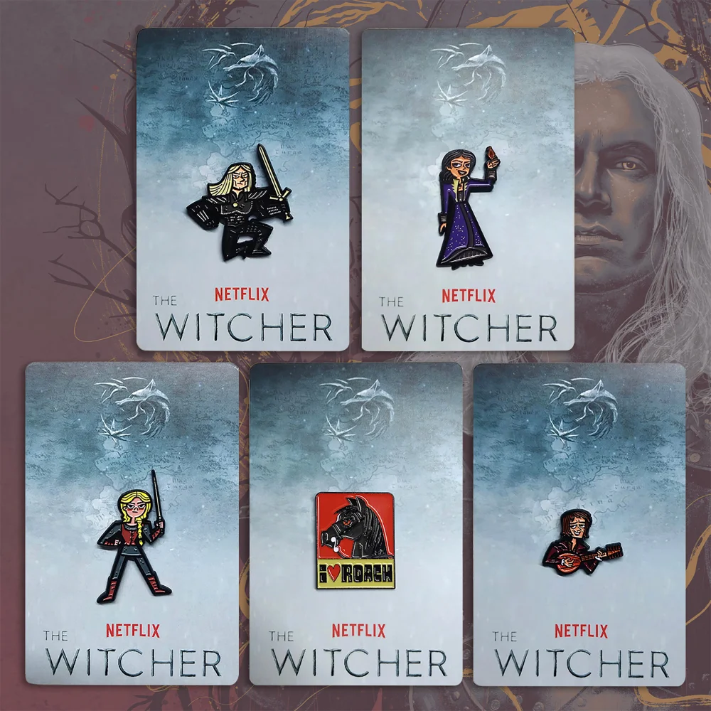 DUST Witcher Pin Badge Bundle Image 1