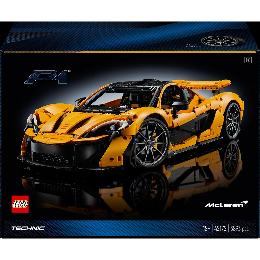 LEGO Technic McLaren P1 Model Car Set for Adults 42172 Image 1