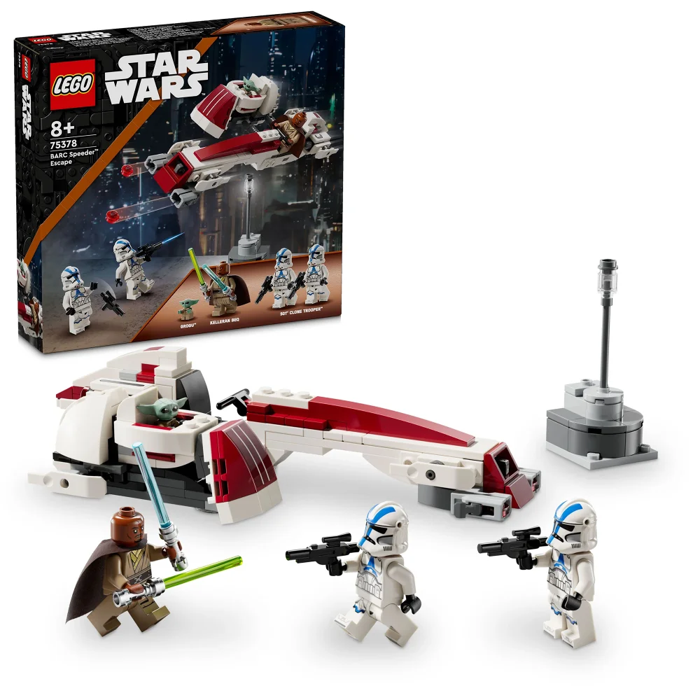 LEGO Star Wars: BARC Speeder Escape Building Toy Set 75378 Image 1