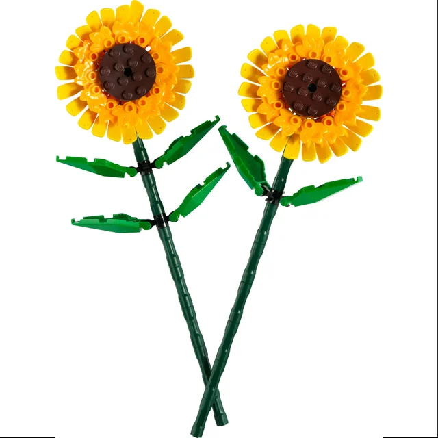 LEGO Botanicals Sunflowers, Faux Flower Decoration Set 40524