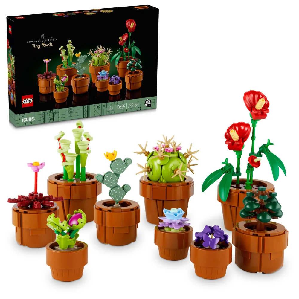 LEGO Icons Tiny Plants Flowers Botanical Set 10329 Image 1