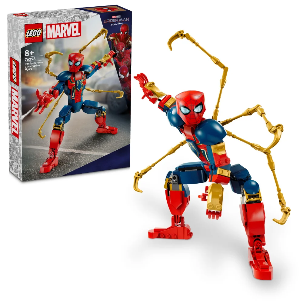 LEGO Marvel Iron Spider-Man Construction Figure Set 76298 Image 1