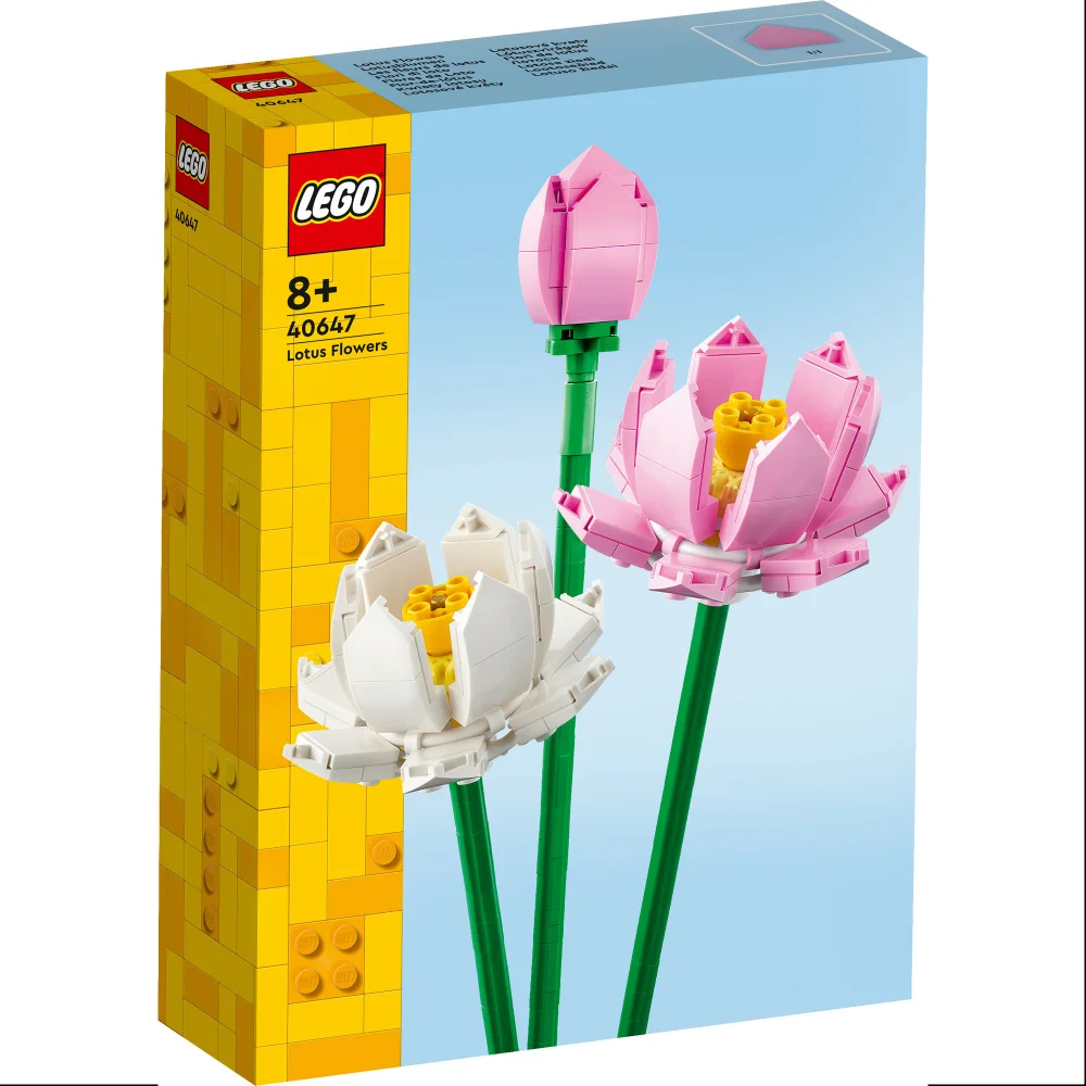 LEGO Botanicals Lotus Flowers Bouquet Building Set 40647 Image 1