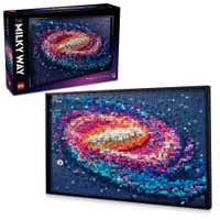 LEGO Art The Milky Way Galaxy Wall Art Set for Adults 31212