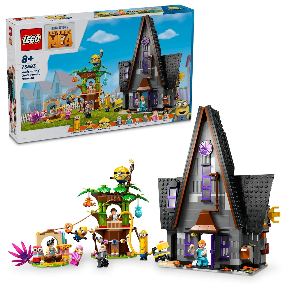 LEGO Despicable Me Minions and Gru's Family Mansion 75583 Image 1