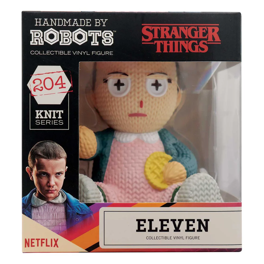 Stranger Things - Eleven Collectible Vinyl Figure from Handmade By Robots Image 1