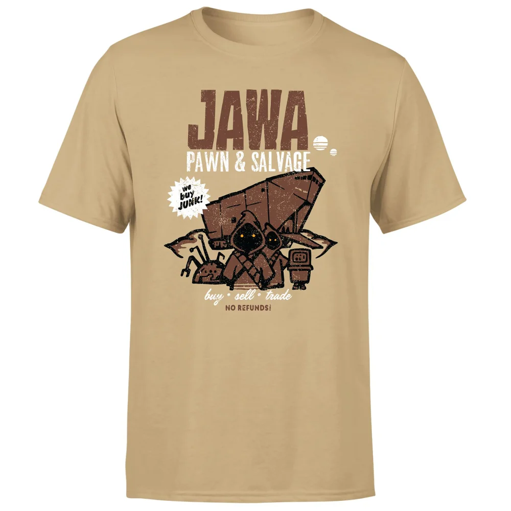 Star Wars Jawa Pawn And Salvage Unisex T-Shirt - Tan - L Image 1