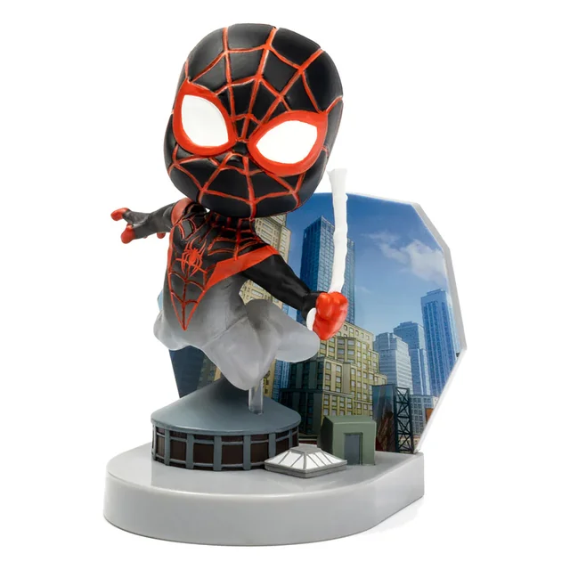 Loyal Subjects Marvel Spider-Man (Miles Morales) with Cloaking Effect Superama Figure (10cm)