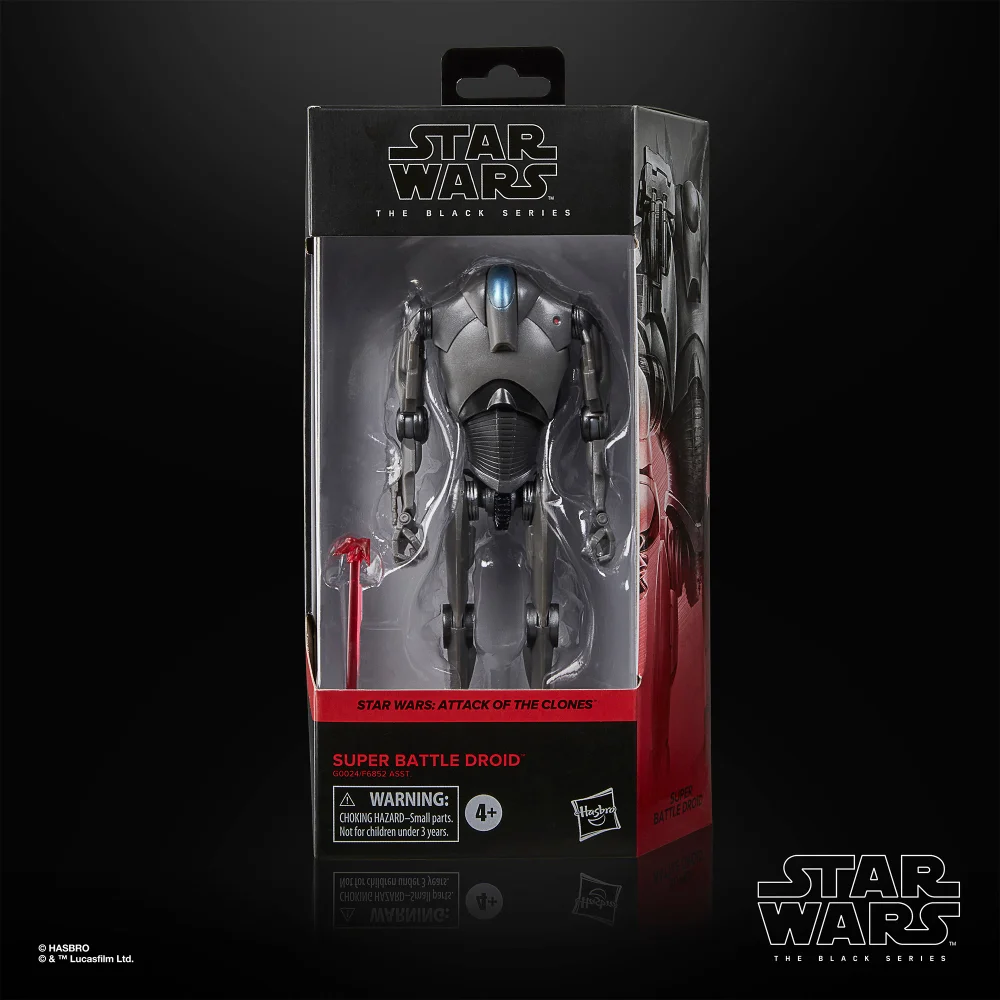 Hasbro Star Wars The Black Series Super Battle Droid, Star Wars: Attack of the Clones 6 Inch Action Figure Image 1