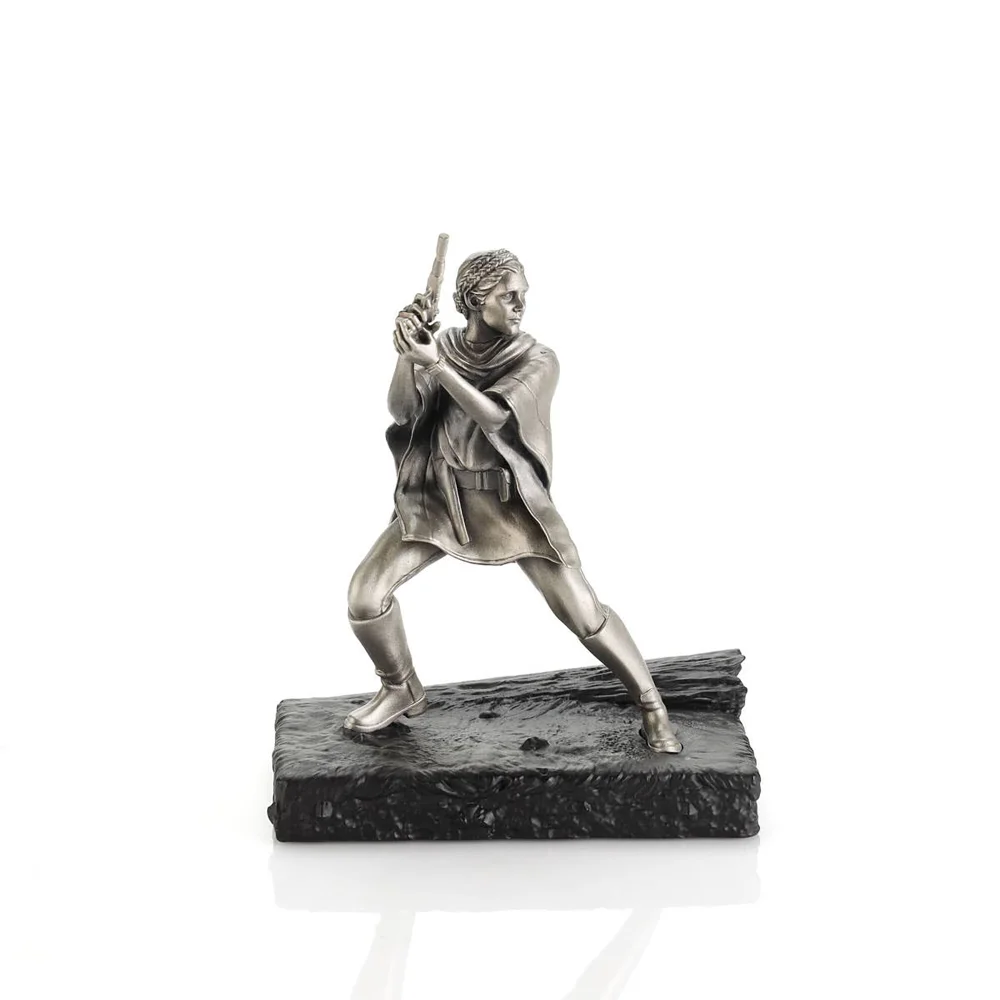 Royal Selangor Star Wars Leia Endor Figurine Image 1