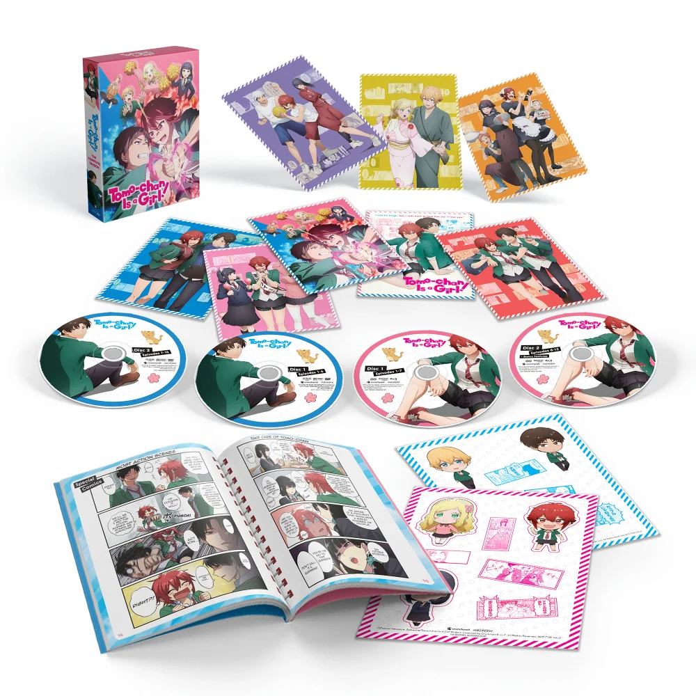 Tomo-chan Is a Girl! - The Complete Season - Limited Edition Image 1