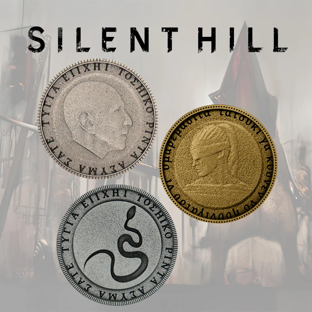 Silent Hill Set of 3 Limited Edition Replica Coins Image 1