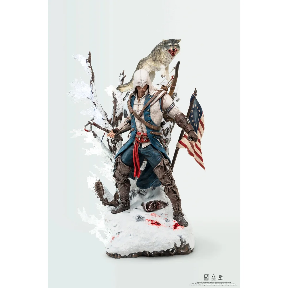 PureArts Assassin's Creed Animus Connor 1/4 Scale Collectible Statue Image 1