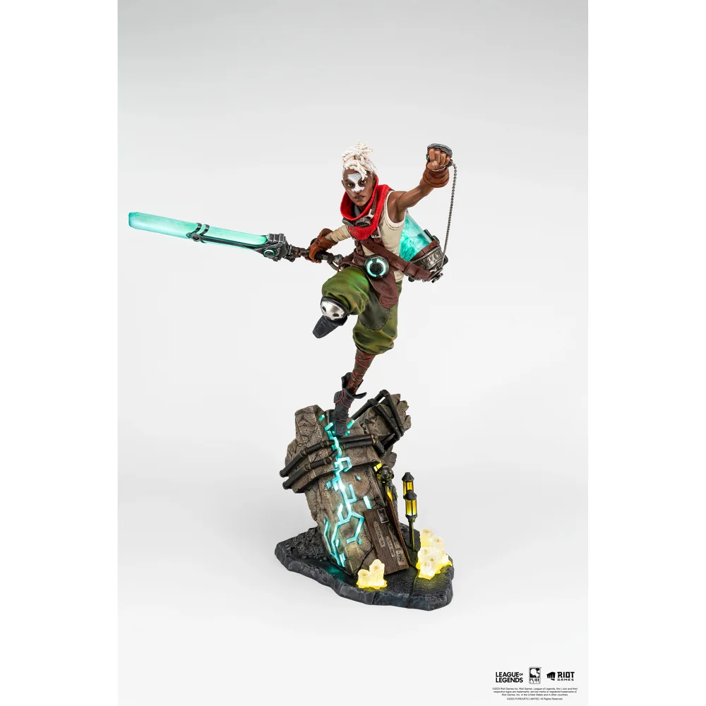 PureArts League Of Legends Ekko 1/4 Scale Statue Image 1