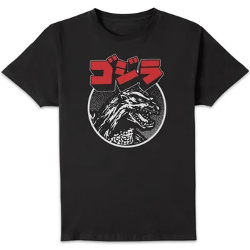 Godzilla Kanji Unisex T-Shirt - Black