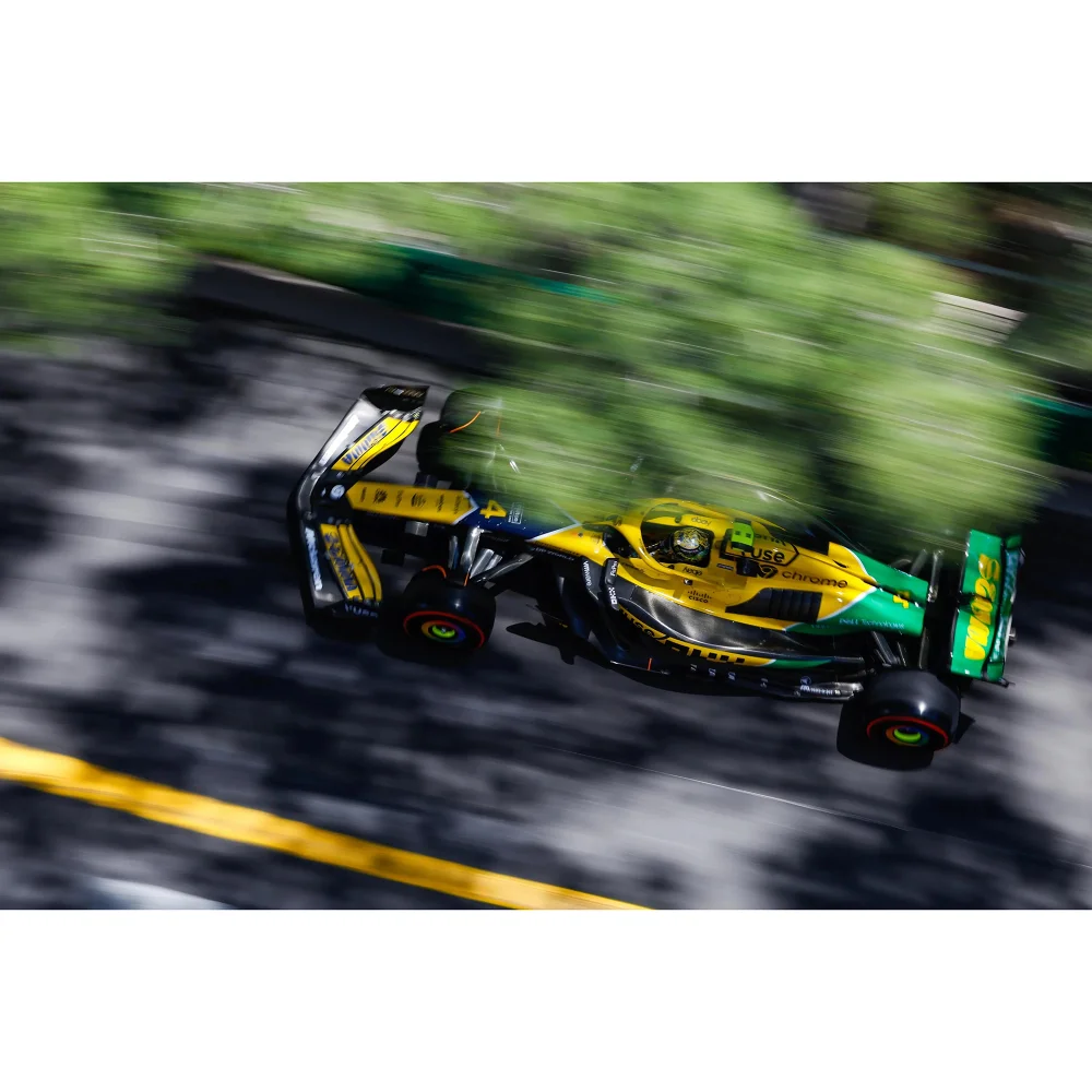 Minichamps 1:43 McLaren MCL38 - Lando Norris - Monaco 2024 Image 1